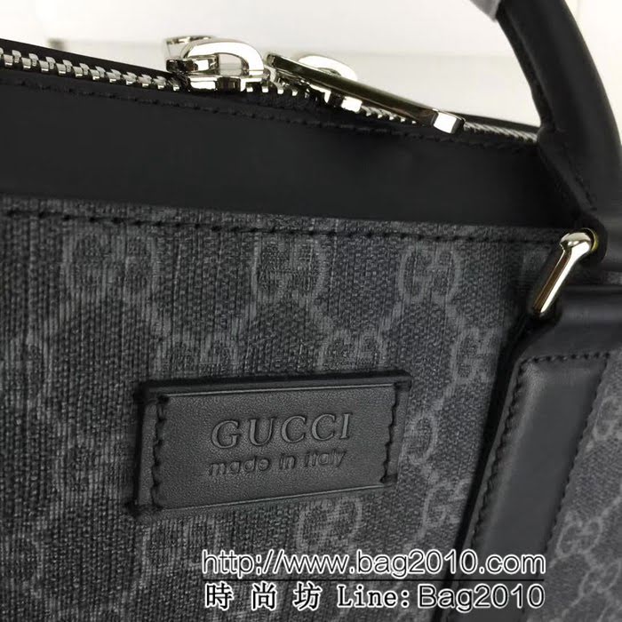 GUCCI古馳原單 新款專櫃品質高仿原單貨實物實拍474135 克pvc配皮高仿gucci公事包 HY1284